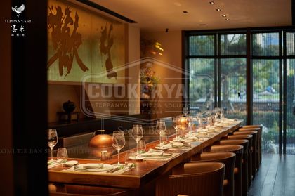 Rectangular Teppanyaki Grill Table 146
