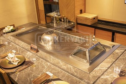 Custom Multi-function Teppanyaki Grill Table