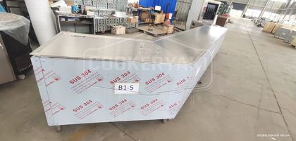 Custom Irregular Shape Teppanyaki Table 3