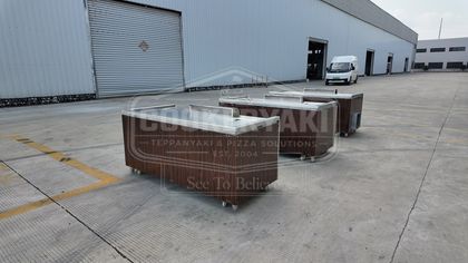 Rectangular Teppanyaki Grill Table 89