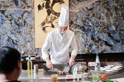 Teppanyaki Grill Table for Restaurants 16