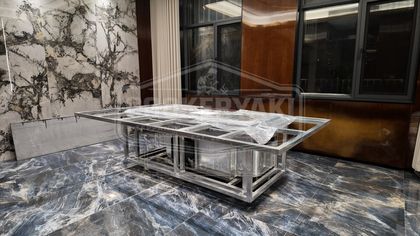 Rectangular Teppanyaki Grill Table 64