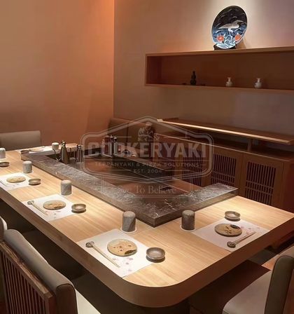 Rectangular Teppanyaki Grill Table 178