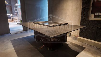 Rectangular Teppanyaki Grill Table for Clubs 2
