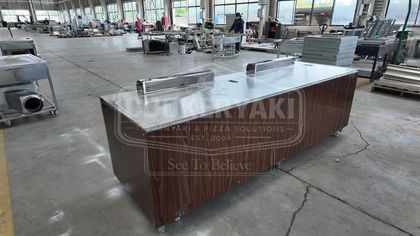 Rectangular Teppanyaki Grill Table 37