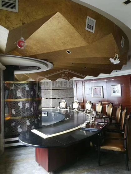 Custom Irregular Shape Teppanyaki Table 66