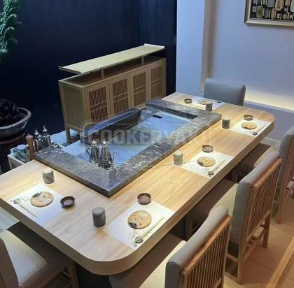 Rectangular Teppanyaki Grill Table 181
