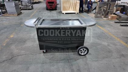 Teppanyaki Grill Table for Outdoor 2