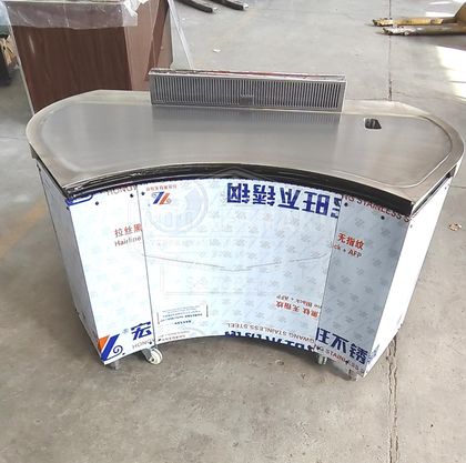 Custom Irregular Shape Teppanyaki Table 6