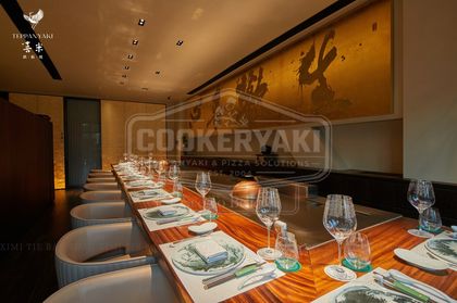 Rectangular Teppanyaki Grill Table 156
