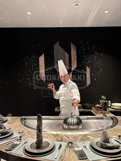 Semicircular Teppanyaki Grill Table 23