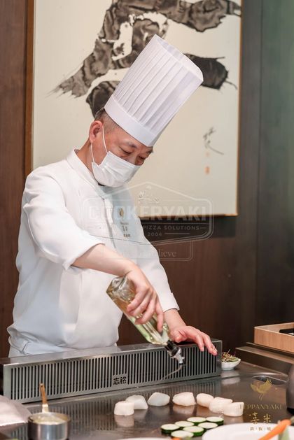 Teppanyaki Grill Table for Restaurants 6