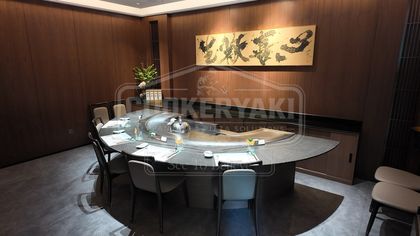 Semicircular Teppanyaki Grill Table 7