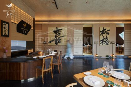 Semicircular Teppanyaki Grill Table 10