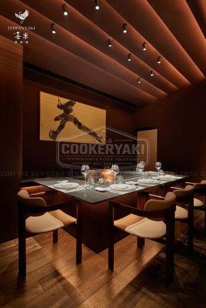 Rectangular Teppanyaki Grill Table 149