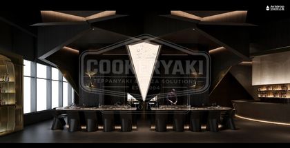 Teppanyaki Grill Table for Restaurants 2