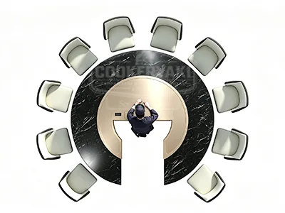 Round Copper Teppanyaki Grill