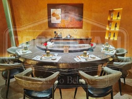 Semicircular Teppanyaki Grill Table 17