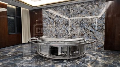 Semicircular Teppanyaki Grill Table 3