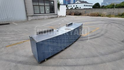 Custom Irregular Shape Teppanyaki Table 45