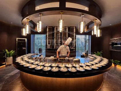 Round Teppanyaki Table for Restaurants 13