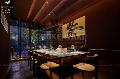 Rectangular Teppanyaki Grill Table 152