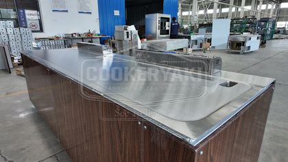 Rectangular Teppanyaki Grill Table 35
