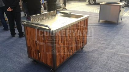 Teppanyaki Grill Table for Outdoor 14