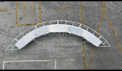 Custom Irregular Shape Teppanyaki Table 27