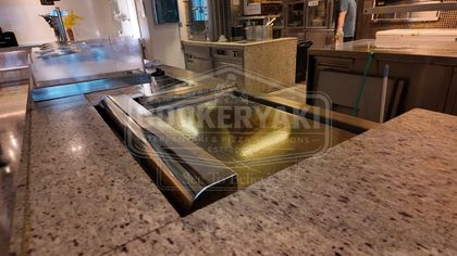 Rectangular Teppanyaki Table for Hotels 6