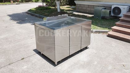 Rectangular Teppanyaki Grill Table 63