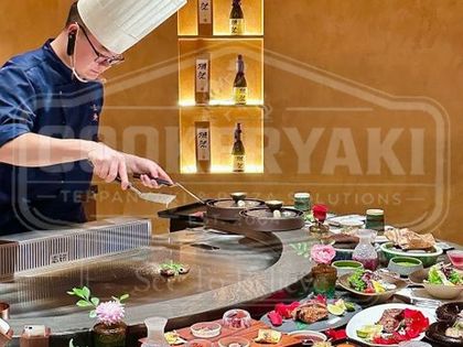 Teppanyaki Grill Table for Restaurants 34