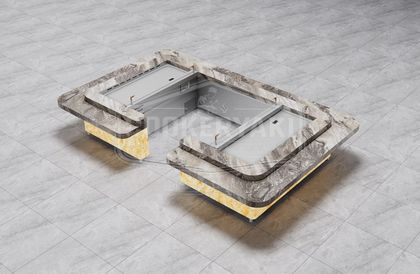 Custom Irregular Shape Teppanyaki Table 12