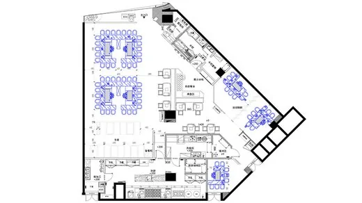 7 Teppanyaki Grills, Main Hall + 3 Private Rooms, 70 Teppan Seats