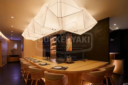 Rectangular Teppanyaki Grill Table 168