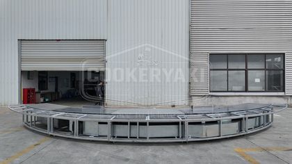 Custom Irregular Shape Teppanyaki Table 26