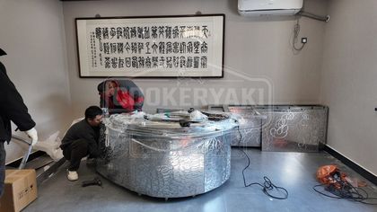 Semicircular Teppanyaki Table for Clubs 3