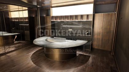 Semicircular Teppanyaki Grill Table 4