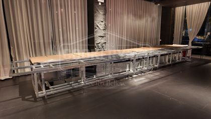 Rectangular Teppanyaki Grill Table 34