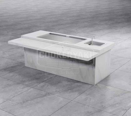 Teppanyaki Grill Table for Home Kitchens 22