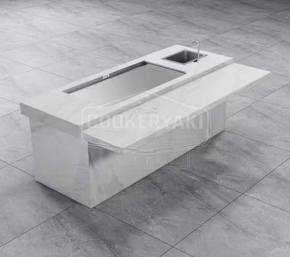 Teppanyaki Grill Table for Home Kitchens 20