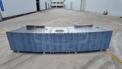 Custom Irregular Shape Teppanyaki Table 47