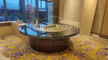 Round Teppanyaki Table for Restaurants 10