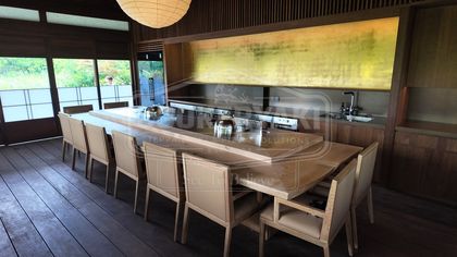 Rectangular Teppanyaki Grill Table 95