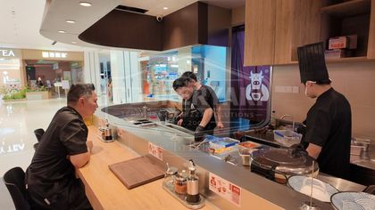 Rectangular Teppanyaki Grill Table 93