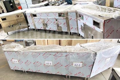 Rectangular Teppanyaki Grill Table 2