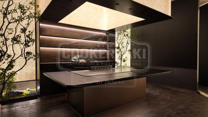 Rectangular Teppanyaki Grill Table 66