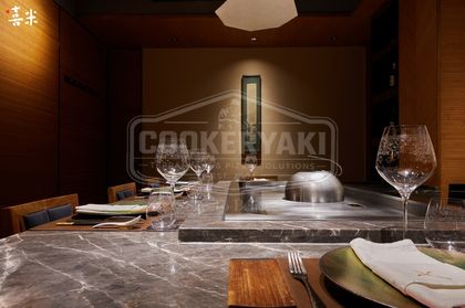 Rectangular Teppanyaki Grill Table 157
