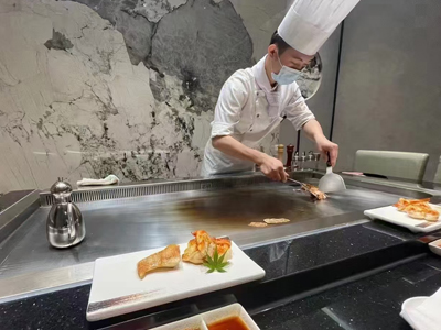 Private Club Hibachi Tables