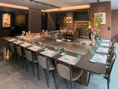 Two Rectangular Units Combined for 17-19 Guests with Insulated Oil Channel